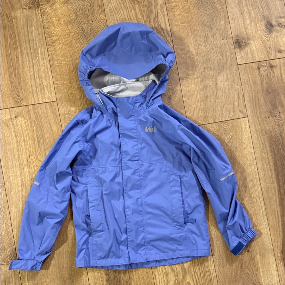 REI Kids Purple Raincoat